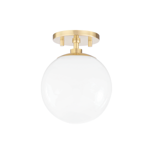 Stella Semi Flush | Mitzi Lighting - H105601-AGB
