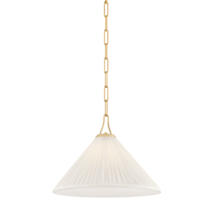 Merida Pendant - Aged Brass - Small | Mitzi Lighting - H1076701S-AGB