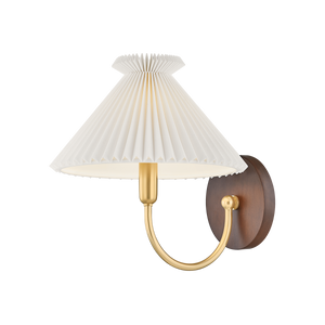 Acacia Wall Sconce - Aged Brass | Mitzi Lighting - H1079101-AGB