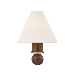 Candice Wall Sconce - Aged Brass | Mitzi Lighting - H1082101-AGB