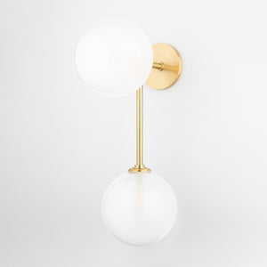Ashleigh Wall Sconce | Mitzi Lighting - H122102-AGB