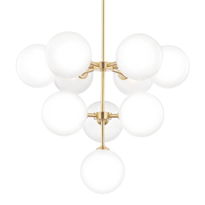 Ashleigh Chandelier | Mitzi Lighting - H122810-AGB