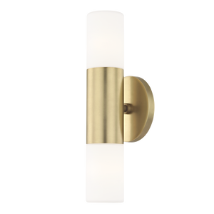 Lola Wall Sconce | Mitzi Lighting - H196102-AGB