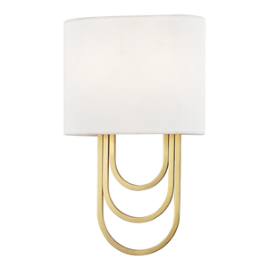Farah Wall Sconce | Mitzi Lighting - H210102-AGB