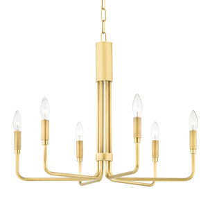 Brigitte Chandelier | Mitzi Lighting - H261806-AGB