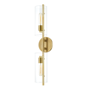 Ariel Wall Sconce | Mitzi Lighting - H326102-AGB