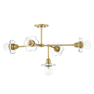 Alexa Chandelier | Mitzi Lighting - H357805-AGB