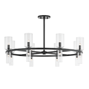 Tabitha Chandelier | Mitzi Lighting - H384816-SBK