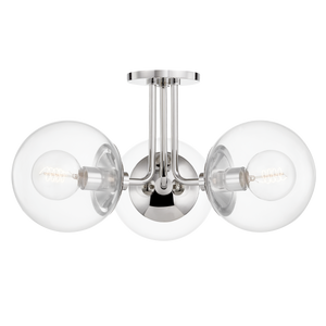Meadow Semi Flush | Mitzi Lighting - H503603-PN