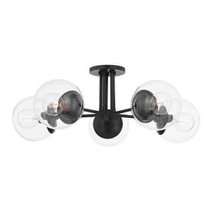 Meadow Semi Flush | Mitzi Lighting - H503605-OB