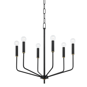 Bailey Chandelier | Mitzi Lighting - H516806-AGB