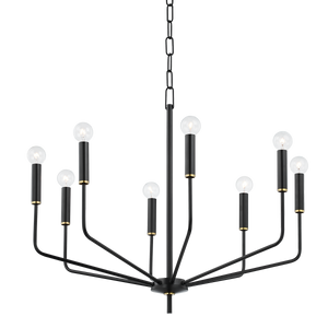 Bailey Chandelier | Mitzi Lighting - H516808-AGB