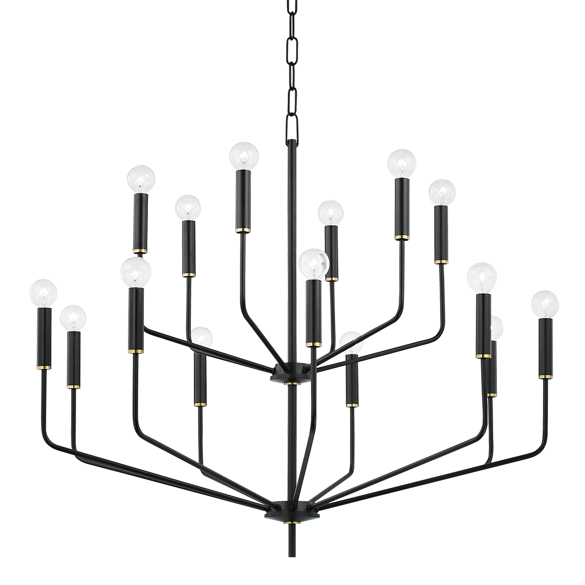 Bailey Chandelier | Mitzi Lighting - H516815-AGB