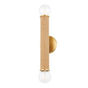 AMABELLA Wall Sconce | Mitzi Lighting - H650102-AGB