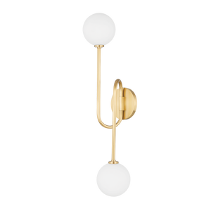 Zani Wall Sconce | Mitzi Lighting - H655102A-AGB