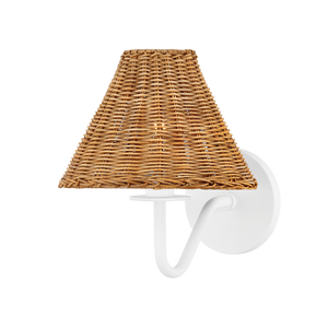 Issa Wall Sconce | Mitzi Lighting - H704101-TWH