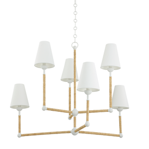 Mariana Chandelier | Mitzi Lighting - H708806-TWH