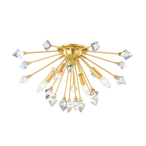 GENESIS Flush Mount | Mitzi Lighting - H727504-AGB