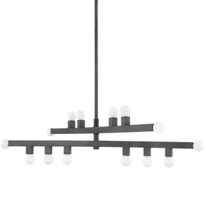 SUTTER Chandelier | Mitzi Lighting - H823914-GRA