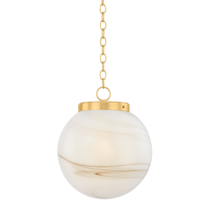 AMBRA Pendant - Aged Brass | Mitzi Lighting - H989701L-AGB