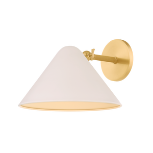 SONJA Wall Sconce - True Bronze/Soft Bisque | Mitzi Lighting - H993101-AGB/SBQ
