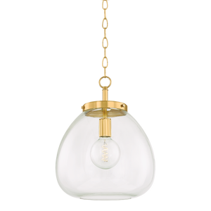 DELLA Pendant - Aged Brass | Mitzi Lighting - H997701L-AGB