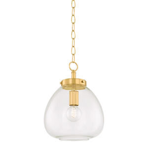 DELLA Pendant - Aged Brass | Mitzi Lighting - H997701S-AGB