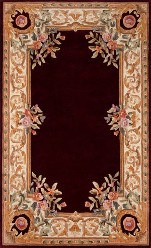 Momeni Rug Harmony India Collection | Burgundy - HARM2HAI-7BUR