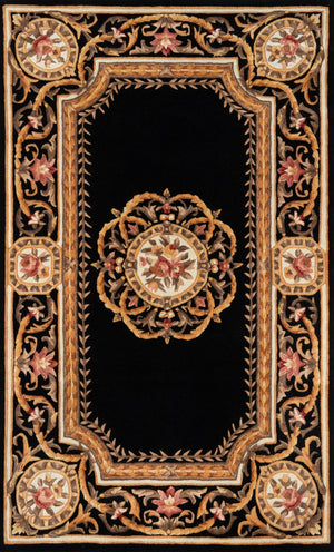 Momeni Rug Harmony India Collection | Black - HARM2HAI12BLK