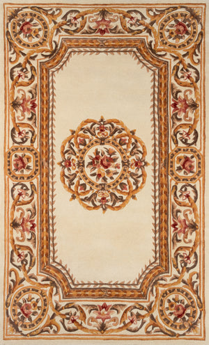 Momeni Rug Harmony India Collection | Ivory - HARM2HAI12IVY