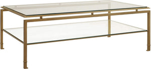 Montpelier Cocktail Table With Glass Top | Hickory Chair - HC1579-12G