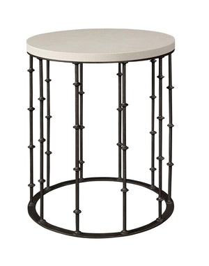 Astor Side Table With Stone Top | Hickory Chair - HC783-80S