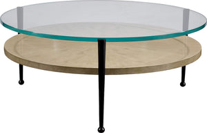Auden Round Cocktail Table | Hickory Chair - HC8684-10