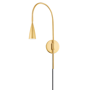 JENICA Plug-in Sconce | Mitzi Lighting - HL811201-AGB