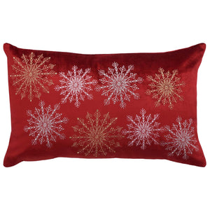 Cinthia Snowflake Pillow | Safavieh - HOL4002