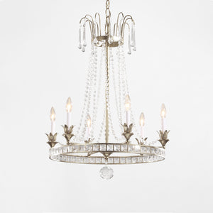 ITHACA Silver Chandelier | Decorative Crafts