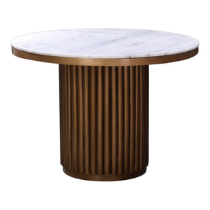 Tower Dining Table White Marble | Moe's Home Collection - JD-1034-51-0