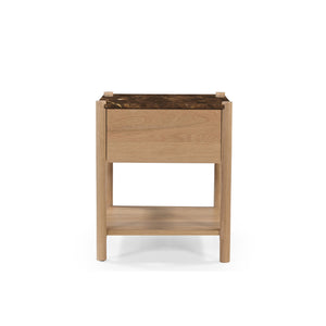 Elio Nightstand Dark Emperador Marble | Moe's Home Collection - JD-1104-20