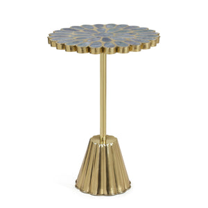 Peony Accent Table, Light Green | John Richard - JFD-0428