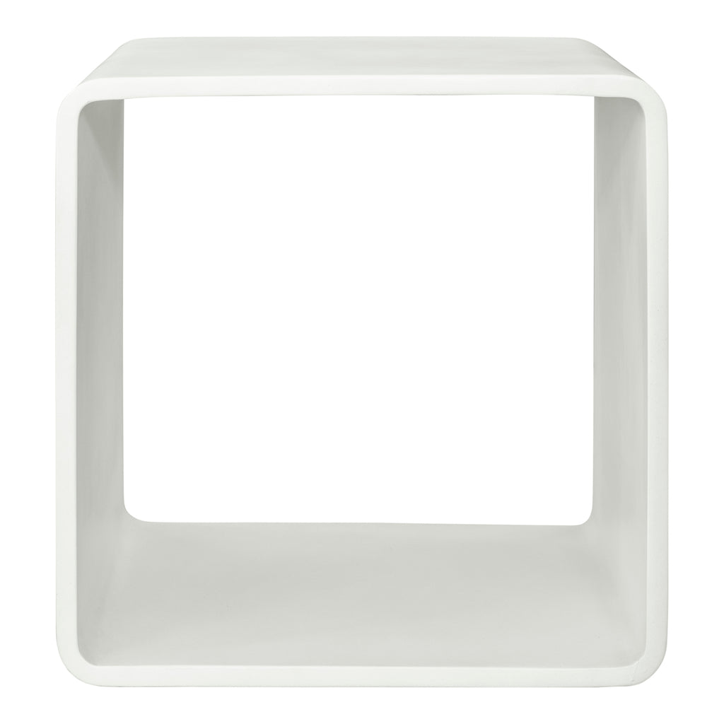 Cali Accent Cube White | Moe's Furniture - JK-1009-18