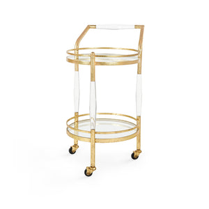 Jane Bar Cart - Gold Leaf | Villa & House - JNE-325-808