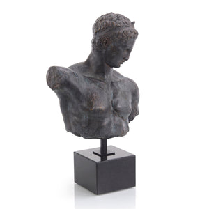 Greek Bust in Verde-Black | John Richard - JRA-11825