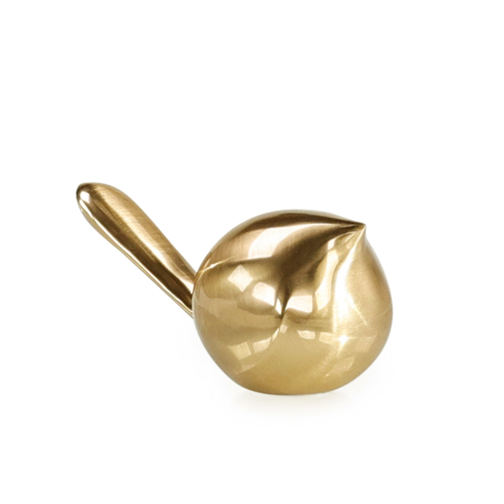 Chickadee Sculpture, Brass