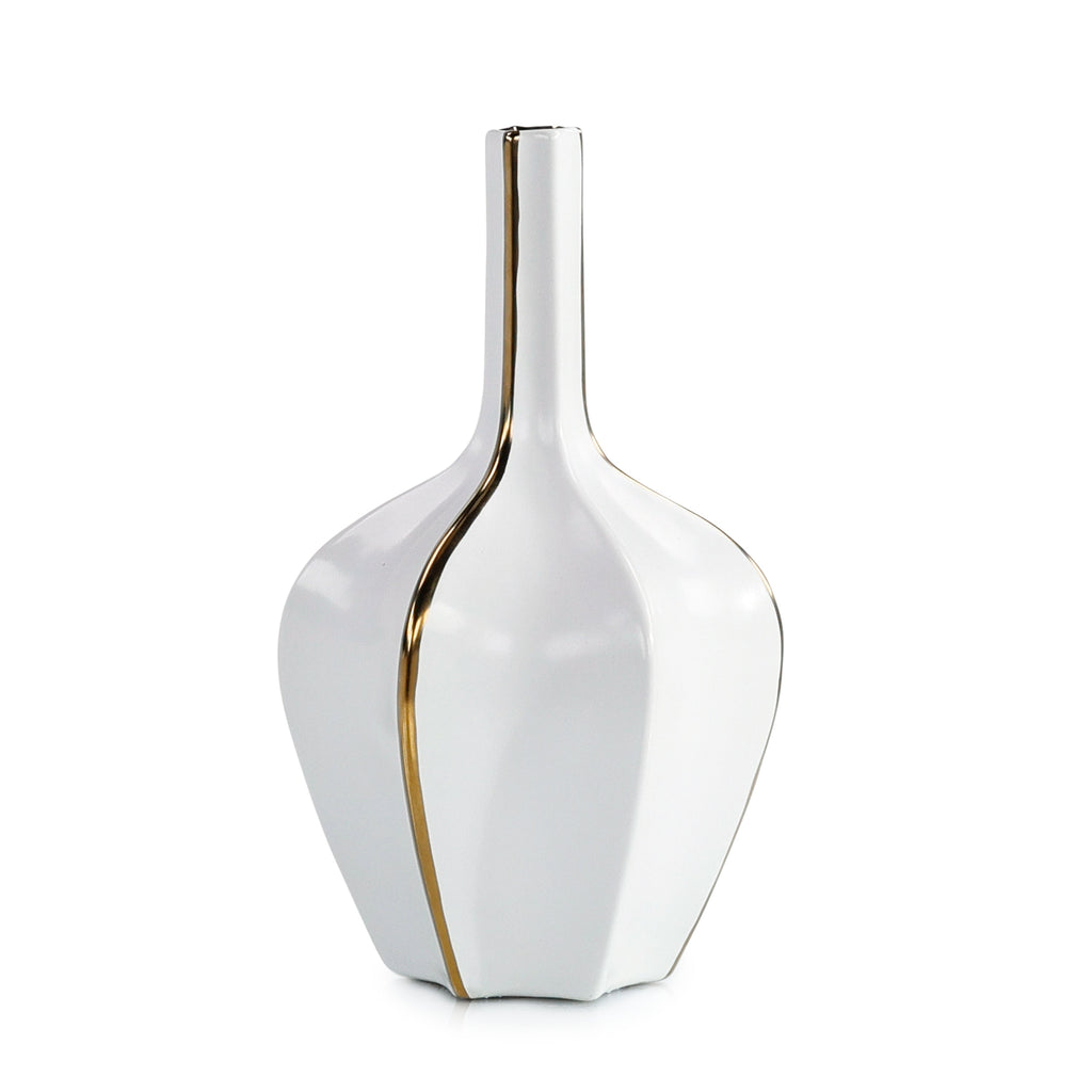 Golden Stripe Vase, Large