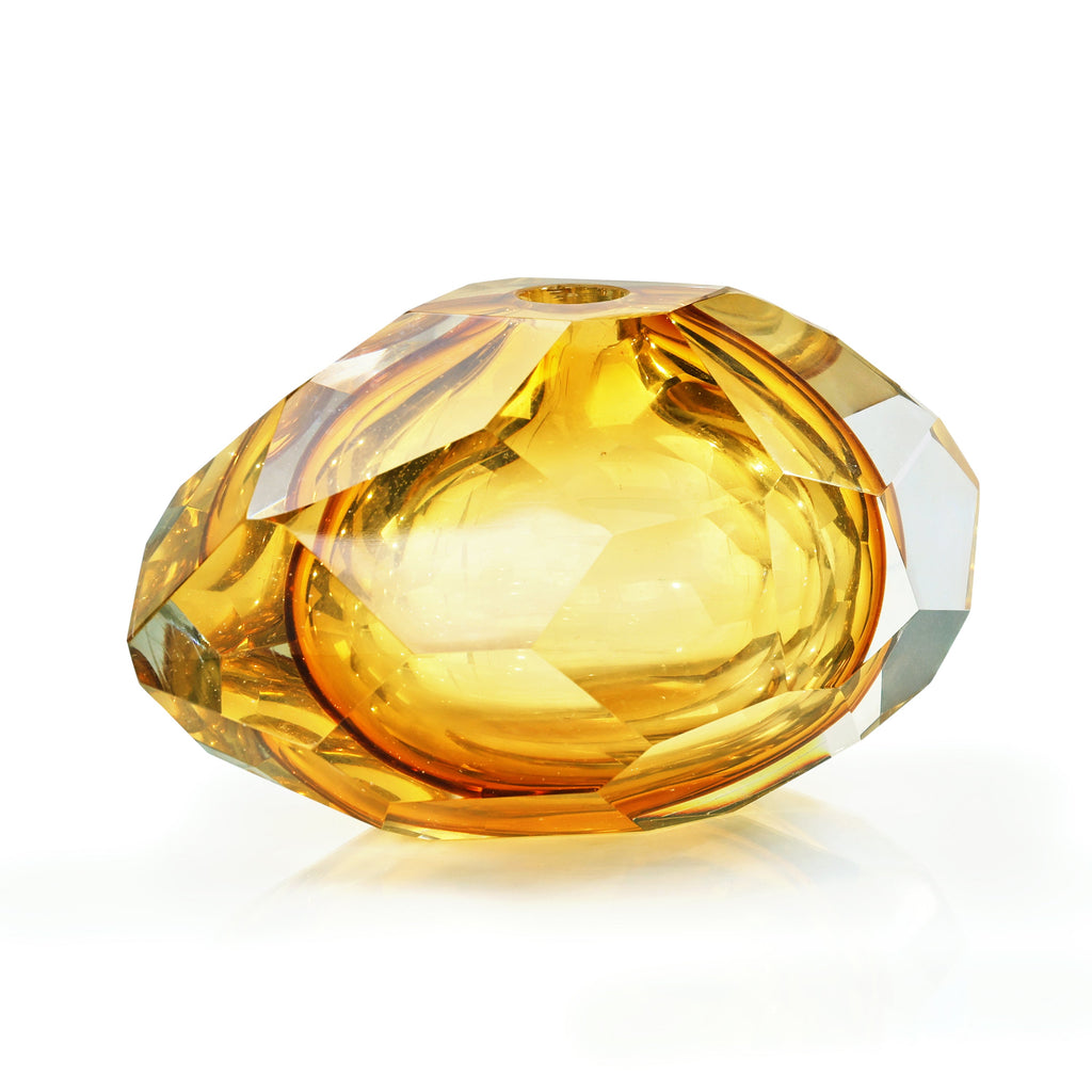 Amber Crystal Sculpture