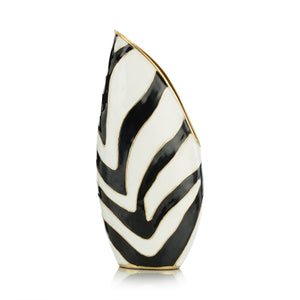 Origo Vase, Small Black and White | John Richard - JRA-15789