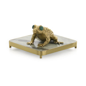 Brass Frog Napkin Holder | John Richard - JRA-16129