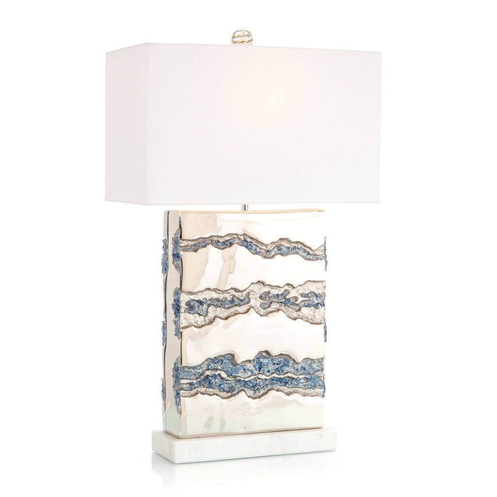 Glass Geode Table Lamp | John Richard - JRL-10536
