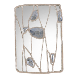 Embellished Branches Mirror, Silver | John Richard - JRM-1366