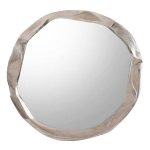 Round Ruga Mirror, Small Nickel | John Richard - JRM-1371